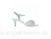 Vista SANDALETTEN SANDALEN GLITZER - High heeled sandals - silber/silver-coloured