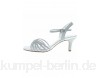 Vista SANDALETTEN SANDALEN GLITZER - High heeled sandals - silber/silver-coloured