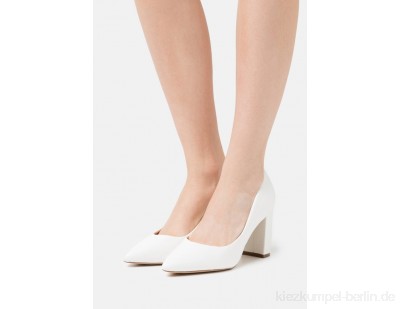 Wallis Wide Fit WILDROSE UPDATE - Classic heels - white