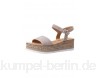 s.Oliver Wedge sandals - taupe/beige
