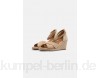 Tamaris Wedge sandals - almond/beige
