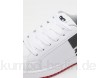 DC Shoes COURT GRAFFIK - Skate shoes - white/grey/red/white
