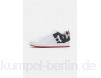 DC Shoes COURT GRAFFIK - Skate shoes - white/grey/red/white