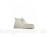 Clarks Casual lace-ups - white leather/white