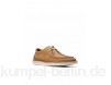 Clarks FORGE RUN - Boat shoes - tan leather/tan