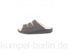 Finn Comfort Slippers - bearreno darkgrey/dark grey