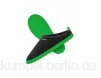Giesswein WOOLPOPS - Slippers - anthrazit/grün/neon green