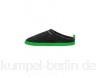 Giesswein WOOLPOPS - Slippers - anthrazit/lime/neon yellow