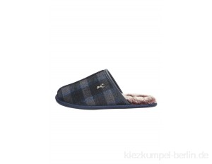 Next MODERN HERITAGE CHECK - Slippers - dark blue