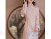 LRL Traditionelles Kleid Cheongsam - Winter Retro chinesische chinesische Cheongsam mit Kapuze umhang shakl Jacke zweiteiliges süßes Kleid Elegant und schön (Color : White Size : Medium)
