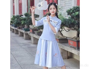 N\C Spring and Summer Chinese Retro Women's Republic of China Style Temperament Sleeve Tang Suit