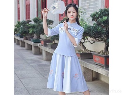 N C Spring and Summer Chinese Retro Women\'s Republic of China Style Temperament Sleeve Tang Suit
