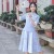 N\C Spring and Summer Chinese Retro Women's Republic of China Style Temperament Sleeve Tang Suit