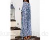 T-ara Modischer Stil Frauen Böhmische Bedruckte Basching Sleeve Beach Kleidungsstück Weich und bequem (Color : Blue Size : One Size)