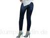 Damen Hole Denim Jeans Hosen Mode Mittlere Taille Skinny Stretch Slim Fitting Casual Wadenlänge Freizeit Solid Color Sommerjeans