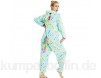 HJG Frauen Tier Onesies Pyjamas Unicorn Kostüm Strampelanzug Plüsch mit Kapuze Pyjama Nachtwäsche Housewear