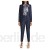 Tahari ASL Damen Faux Double-Breasted Jacket and Pant Businessanzughosen-Set