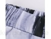 JOILL Damen Jogginghose Lang Sporthose Vintage Tie Dye Druck ausgestellte Hosen mit Taschen Elegant Lässige Weite Bein Yogahosen Oversize Mittlere Taille Strandhose Mode Straight Leg Stretch Pants