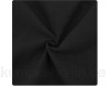 Maeau - Damen-Overall elegant für den Sommer kurz lässig aus Baumwolle mit Taschen einfarbig für Arbeit Verabredung Party Schwarz