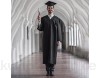 Ritapreaty Abschluss Talar Doktorhut und Quaste 2021 für Hochschule und Bachelor Akademischer Talar mit Hut high Grade