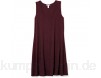 Daily Ritual Damen Rayon Spandex Wide Rib Short-Sleeve Scoop-Neck T-Shirt Dress Dresses