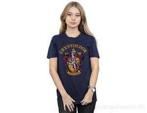 Harry Potter Damen Gryffindor Crest Boyfriend Fit T-Shirt