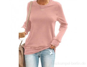 Maavoki Damen Pullover Langarmshirts Rundhals Sweatshirt Casual Graphic Oberteil Bluse Shirt