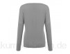 Damen T Shirt Langarm Tunika Casual Langarmshirt Plus Size Print Langarm V-Ausschnitt Bluse Pullover Tops Shirt