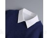 Dodheah Damen Blusenkragen Einsatz Gefälschte Kragen Abnehmbare Hälfte Shirt Bluse Frauen Kragen für Büro Formelle Kleidung Blusen Pullover