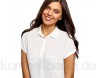 oodji Ultra Damen Viskose-Bluse mit Brusttaschen