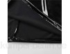 MSemis Minirock Damen Wetlook Bodycon Leder Latex Figurbetont Stretch Bleistiftrock mit Reißverschluss Mini Dress Clubwear schwarz S-XL