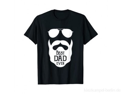 Bester Papa für Bartträger zum Herrentag T-Shirt