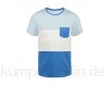 Blend Nemo Herren T-Shirt Kurzarm Shirt mit Streifen und Rundhalsausschnitt und Brusttasche