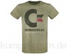 Commodore 64 C64 Logo - Vintage Männer T-Shirt grün meliert Fan-Merch, Gaming, Retrogaming