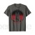 NASA Initiate Sequence Red And Black Faded Graphic T-Shirt