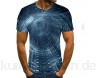 RITIOA 3D T Shirts Unisex 3D Druckten Sommer-beiläufige Kurze Hülsen-T-Shirts T-Stücke
