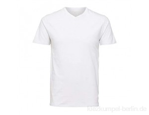 SELECTED HOMME Male T-Shirt V-Ausschnitt
