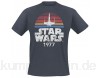 Star Wars Since 1977 Männer T-Shirt anthrazit Fan-Merch, Filme