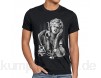 style3 Marilyn Tattoo Heartbreaker Herren T-Shirt Rock Monroe tätowiert Biker usa
