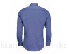 OLYMP Level Five Body fit Hemd Langarm Muster blau