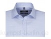 Seidensticker Herren Langarm Hemd Tailored Modern-Kent-Kragen Tape blau strukturiert 246720.13