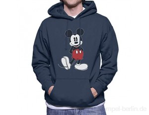 Disney Mickey Mouse Hiding Paws Men's Hooded Sweatshirt