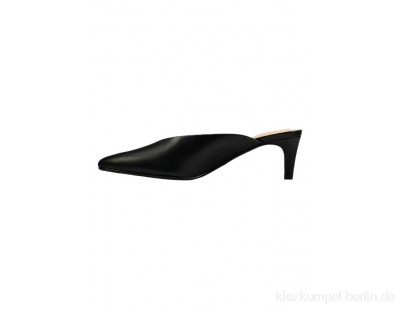 Clarks Classic heels - black leather/black