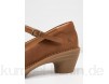 El Naturalista AQUA - Classic heels - wood/cognac