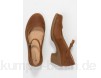 El Naturalista AQUA - Classic heels - wood/cognac