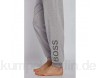 BOSS Herren Identity Pants Pyjama-Hose aus Stretch-Baumwolle mit vertikalem Logo