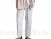 Herren Lounge Pants Plissee Geraden Hosen Einfarbig Elastische Taille Verschleißfestigkeit Locker Für Outdoor-Hosen