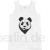 Azeeda Groß 'Panda Gesicht' Erwachsene Weste / Tank Top (AV00046027)