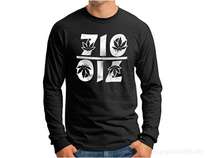 OM3® Marijuana-710 Langarm Shirt | Herren | BBB | S - 4XL
