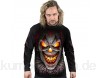Spiral Fright Night Männer Langarmshirt schwarz XL 100% Baumwolle Gothic, Horror, Nu Goth, Rockwear